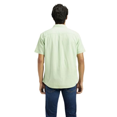 Levi's Men's Regular Fit Shirt (32908-0365_Green