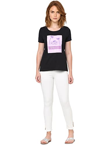 VERO MODA Regular Fit T-Shirt (10280422_Jet Black_XL)