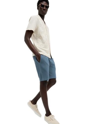 Marks & Spencer Elasticated Waist Cotton Rich Shorts