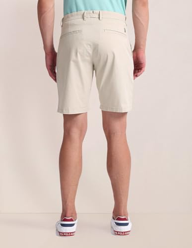 U.S. POLO ASSN. Men's Bermuda Shorts (USSRT1446S_Beige