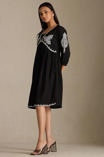 Soch Women's Rayon Maxi Dress (FWA5KU61432