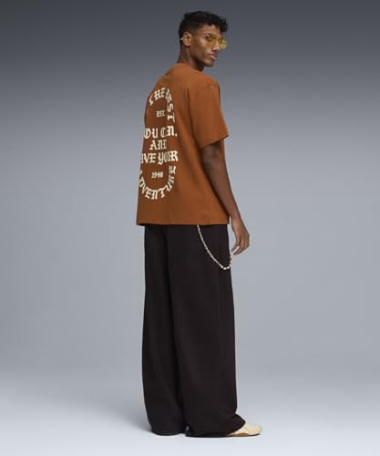 PUMA | PUMA.NOW Men's Printed Tee | Teak | 2XL