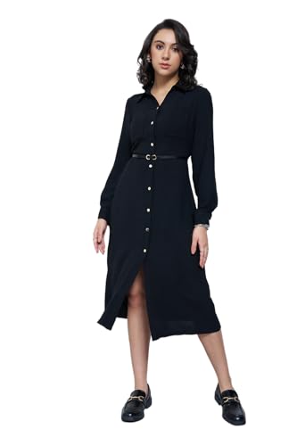 Annabelle by Pantaloons Womens Dress_AW25WWANDRS00183M54A167_Jet Black_S