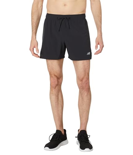 New Balance Men's Hybrid Shorts (MS41286-BK_Black