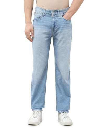U.S. Polo Assn. Denim Co. Men's Shawn Relaxed Fit Blue Jeans (UDJEN1988_Blue_30)