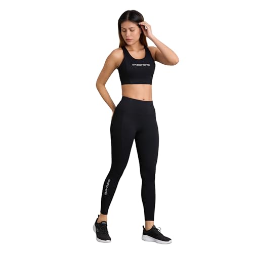 Skechers Women's Skinny Leggings (LG0018ID-BLK_Black