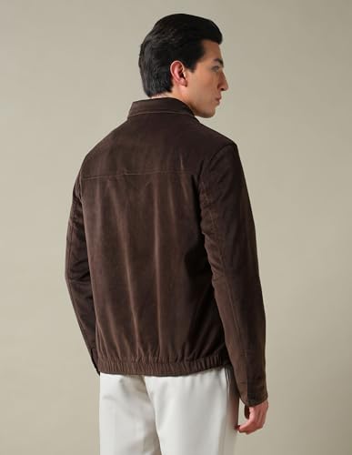 Arrow Men's A-Line Coat (ARAIJK4511_Brown