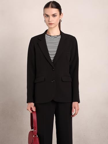 VERO MODA Women's Regular Fit Black Blazer