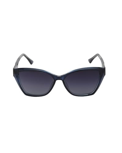 Blue Toned with Blue Polarised Lens Cat Eye Sunglass for women