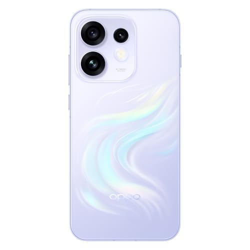 Oppo Reno16 5G (Stellar Purple, 8GB, 256GB) | 50MP 3.5X Telephoto Camera | 4K 60fps HDR Video | AI Remix Collage | Snapdragon 7 Gen 4 | 6700mAh 80W SUPERVOOC | ColorOS 16 | IP69K