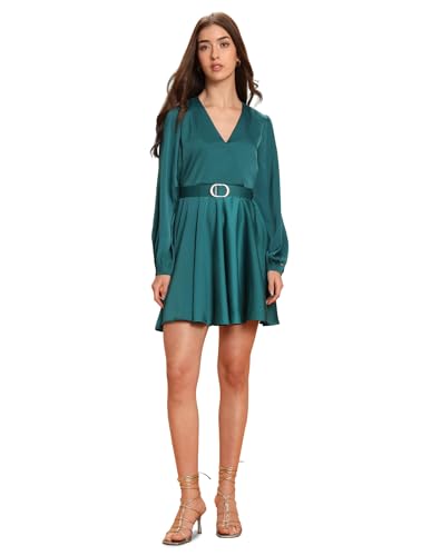 U.S. POLO ASSN. UWAW25DRS220 Teal Womens Dress (UWAW25DRS220_Blue_M)