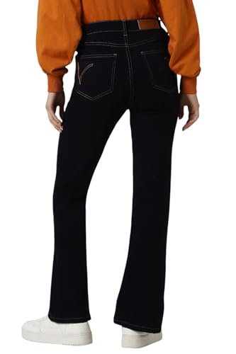 Van Heusen Women Black Dark Wash Slim Fit Jeans