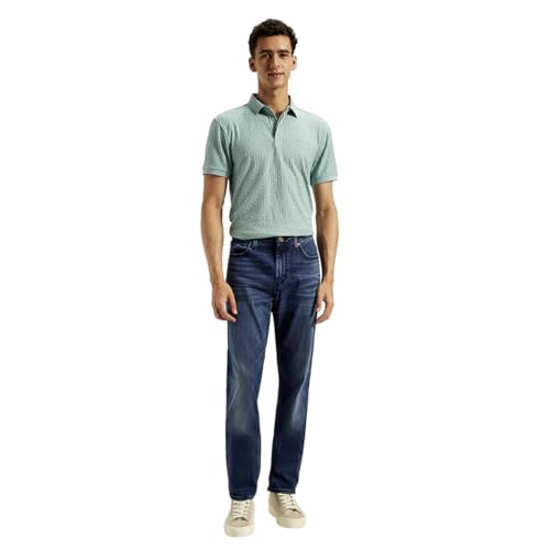 Levi's Men's 511 Blue Slim Fit Mid Rise Jeans