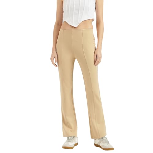 United Colors of Benetton Women's Regular Leggings (25A3PT1E9001IDI5_Beige