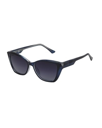 Blue Toned with Blue Polarised Lens Cat Eye Sunglass for women