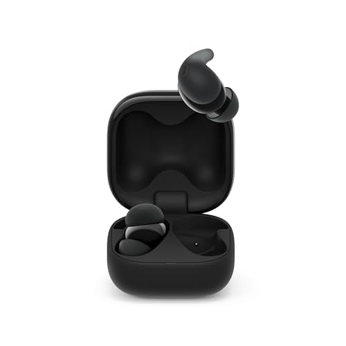 Sony [New Launch] LinkBuds Fit WF-LS910N | Get SRS-XB100 BT Speaker | Active Noise Cancelling Wireless Bluetooth Earbuds, Comfortable Fit with New Supporters -Black