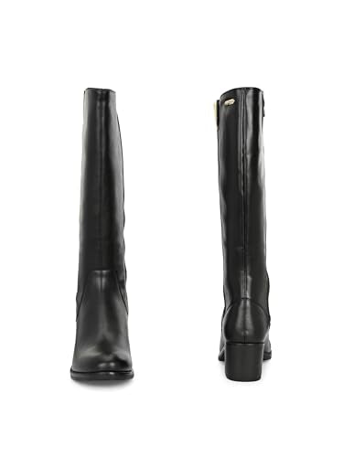 Delize Womens Black Knee Boots 67126-38