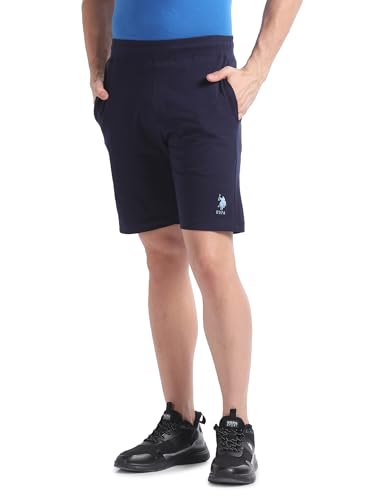 U.S. POLO ASSN. men's Hybrid Shorts (OES03-PL_Navy