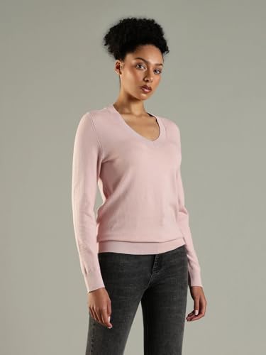 Tommy Hilfiger Regular Fit Cotton V-Neck Sweater