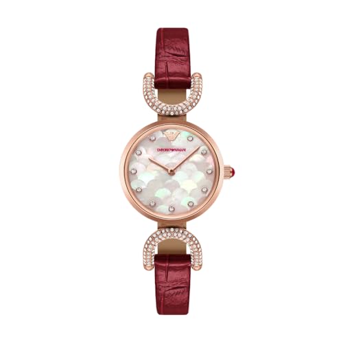 Emporio Armani Burgundy Watch AR11737