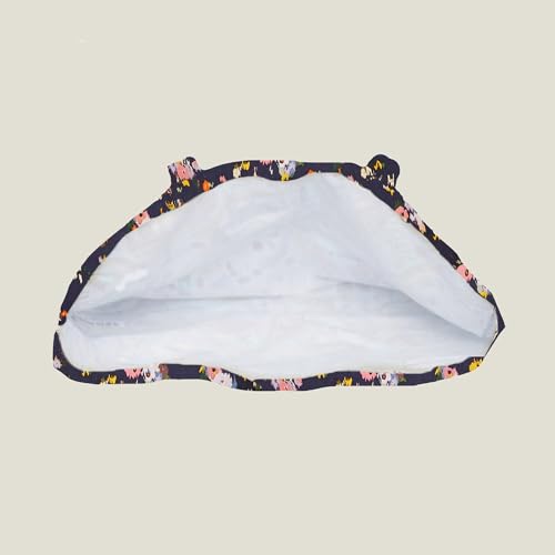 Accessorize London Women's Blue Floral Printed Shopper Bag