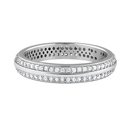 GIVA 925 Silver Bold Fate Ring For Him, Fixed Size, Indian -22 | Gifts for Men and Boys | With Certificate of Authenticity and 925 Stamp | 6 Months Warranty