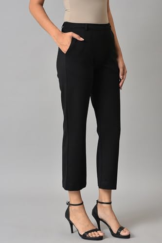W for Woman Women's Regular Trouser (22FEW61492-210681W_Black