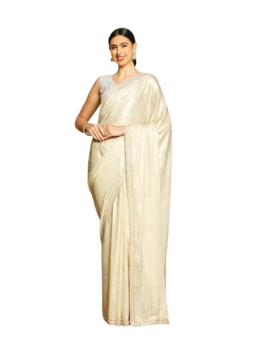 Meena Bazaar Women's Art Silk Saree | Elegant Designer Silk Saree | Soft Lightweight Traditional Ethnic Saree for Wedding, Festival, Party & Special Occasions