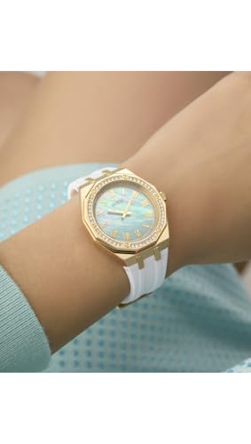 GUESS Analog Green Dial Women's Watch-GW0872L1