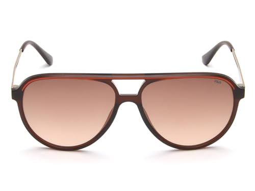 FILA 100% UV protected sunglasses for Men | Size- Large | Shape- Aviator | Model- SFI601K57900GSG
