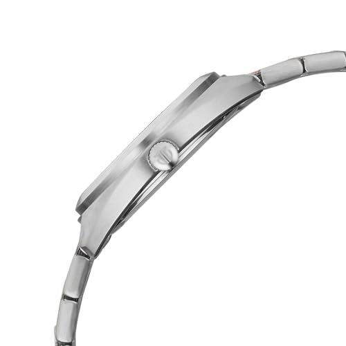 Titan Work Essentials with Silver Dial Silver & Rose Gold Metal Strap Watch for Women - 95377KM01