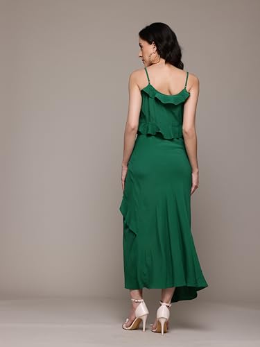 Label RITU KUMAR Emerald Melony Long Dress