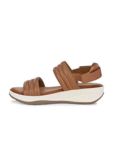 Delize Comfort Leather - Tan women leather sandals-39