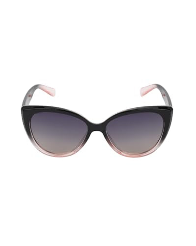Black and Pink Toned with Polarised Cat Eye Sunglass for women
