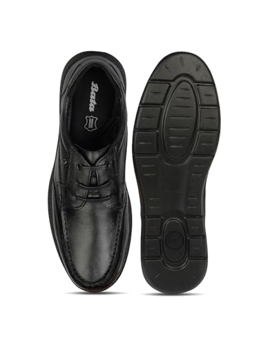 Bata Men Formal Derby Shoes - Black 6 (UK)