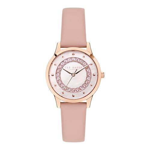 Ted Baker Analog Mother of Pearl White Dial Women's Watch-BKPFZS4099I