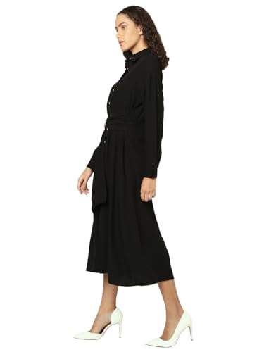 VERO MODA Women Black Shirt Dress