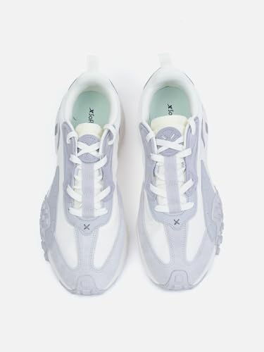 XTEP White & Grey Solid Marking Rubber Outsole 70's Sereis Retro Casual Shoes for Men -Euro 40