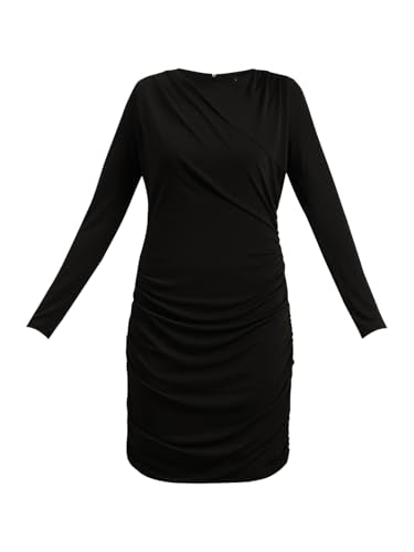 VERO MODA Women's Bodycon Fit Black Dress