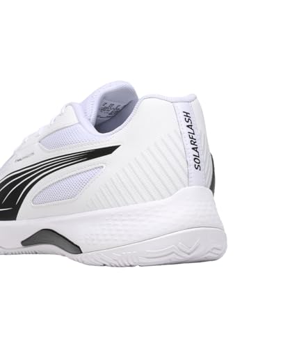 PUMA , Unisex-Adults, Solarflash III, White-Black, Indoor Shoe, 6UK, (10785005)