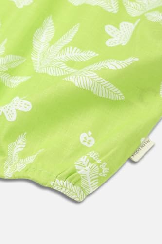 Allen Solly Girls Green Print Casual Top