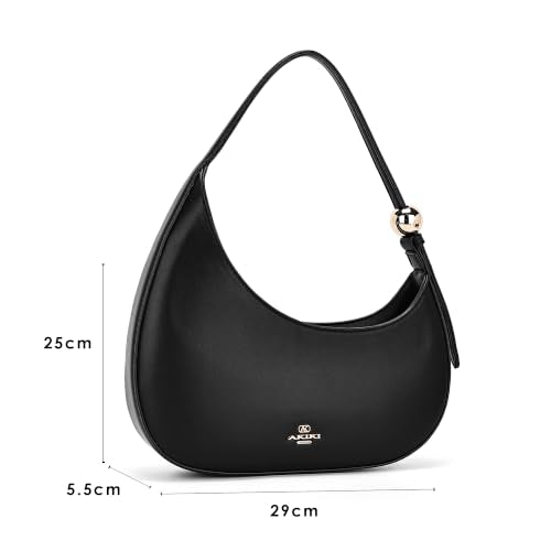 Akiki London Women's Preston Hobo Bag | Hobo Handbag for Work | Ladies Purse | Gift For Women
