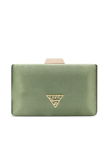 Lavie Signature Women's Ogden Embroyidery Handle Framed Clutch|Ladies Purse |Gift For Women