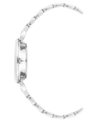 Anne Klein Women's AK/2159SVSV Silver-Tone Bracelet Watch