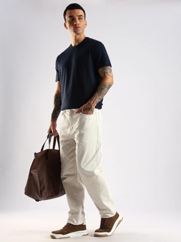 Calvin Klein Jeans Men's Tapered Jeans (4RD714G0R6_Washed Bone