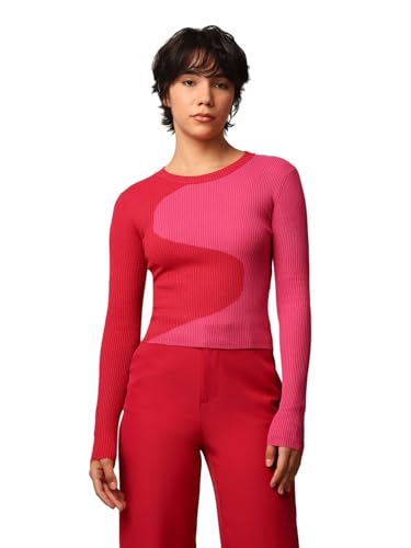 ONLY Women's Viscose Classic Pullover Sweater