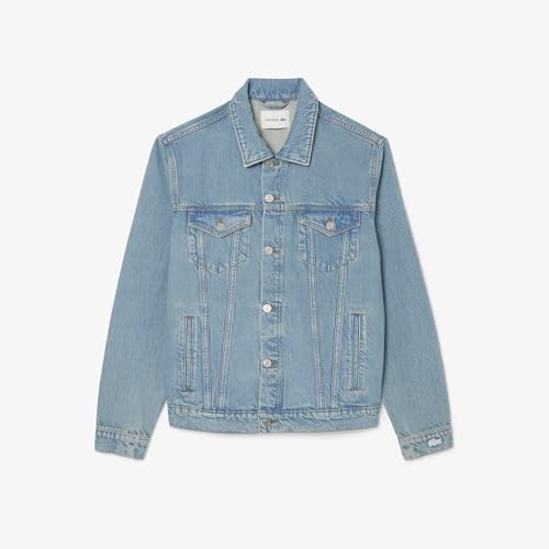 Lacoste Crocodile Denim Jacket