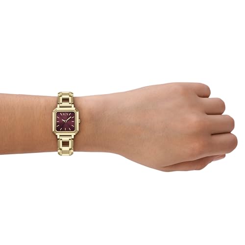 Armani Exchange Gold Quartz Stainless Steel Watch AX5734