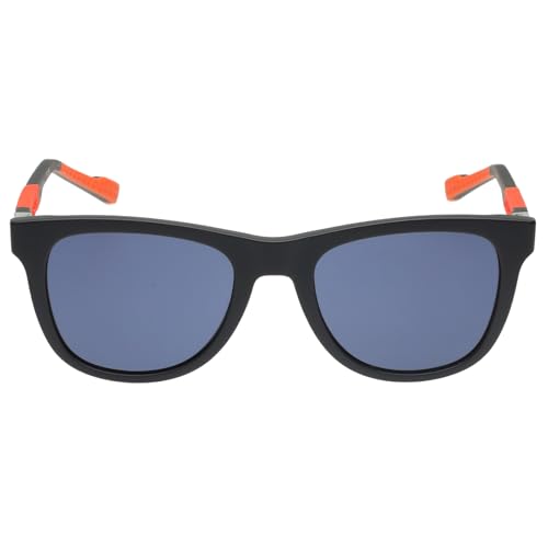 Calvin Klein|Black Full Frame Square Sunglasses|100% UV Protected (Uv 400) Blue Lens|Men's|Medium|CK 23507 002 53 S