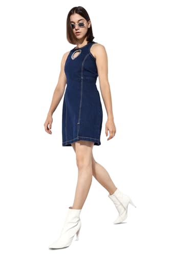 ONLY Women Blue A-line Dress